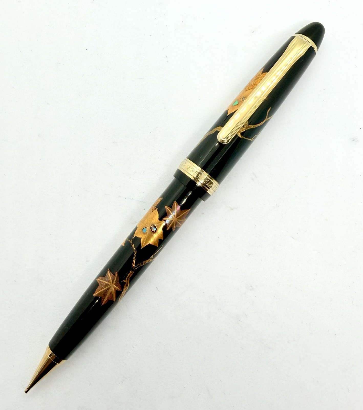 NOS Sailor 1911 Makie Signature Version Maple mechanical pencil 0.5mm