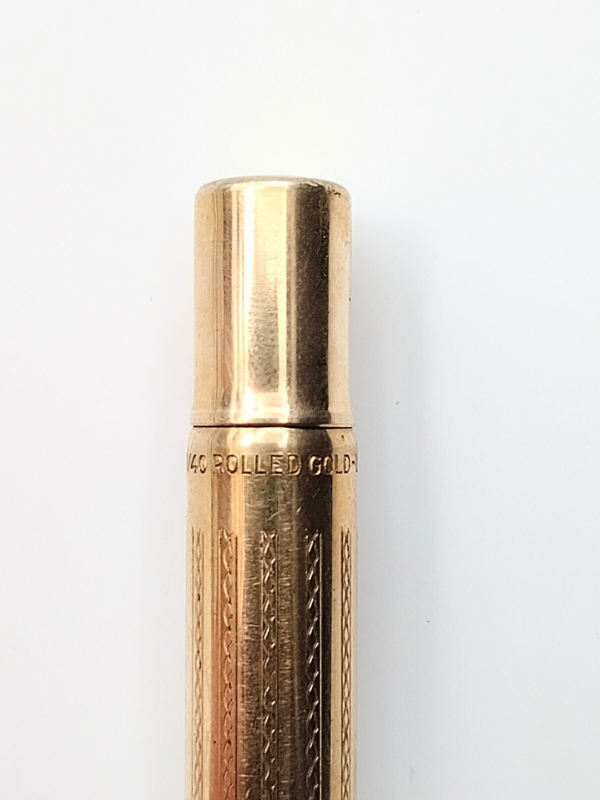 Vintage Norma 10K Rolled Gold & Silver Tone 4 Color Mechanical Pencil