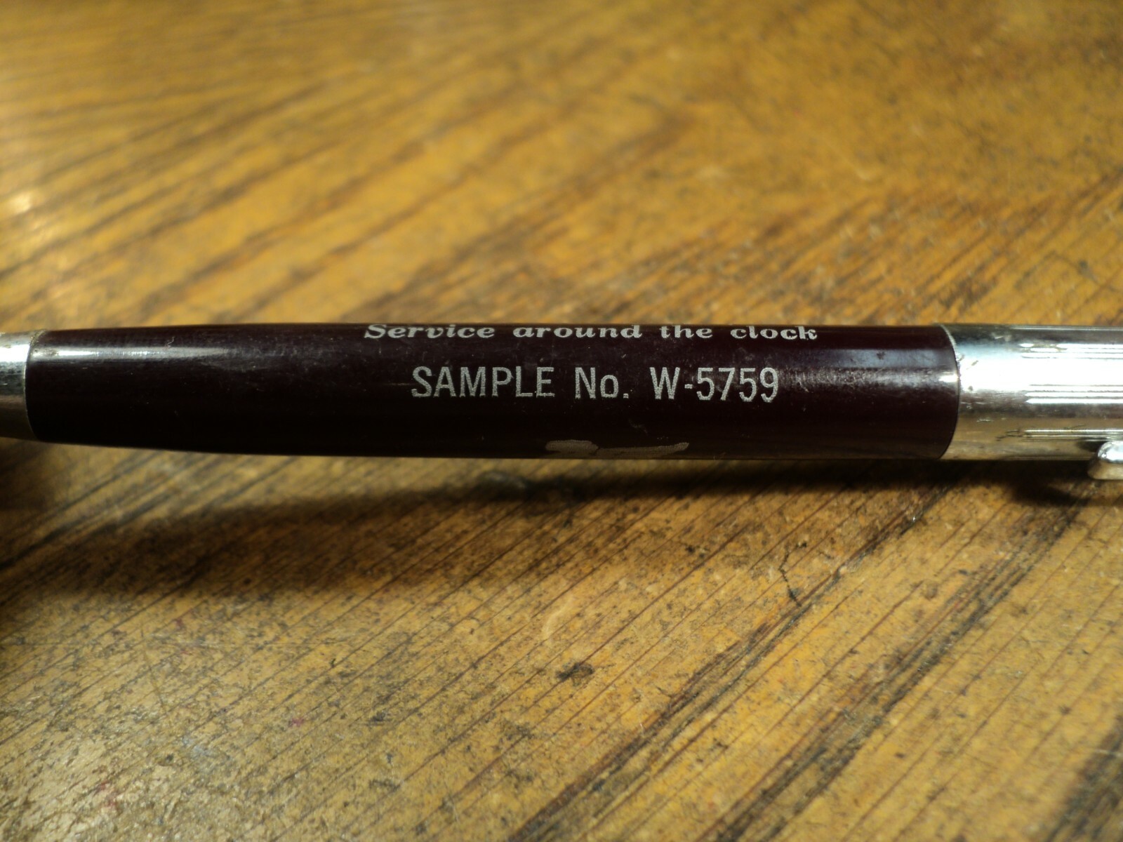 Vintage Vernon Mechanical Pencil Mobile Lane Service Station Whitehall NY