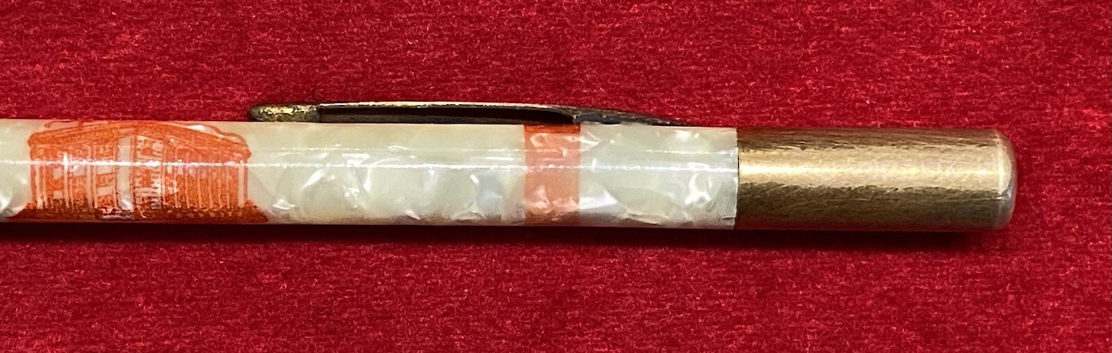VINTAGE *PROVINCIAL LIFE INSURANCE CO.* HARTFORD CONN MARBLED MECHANICAL PENCIL!