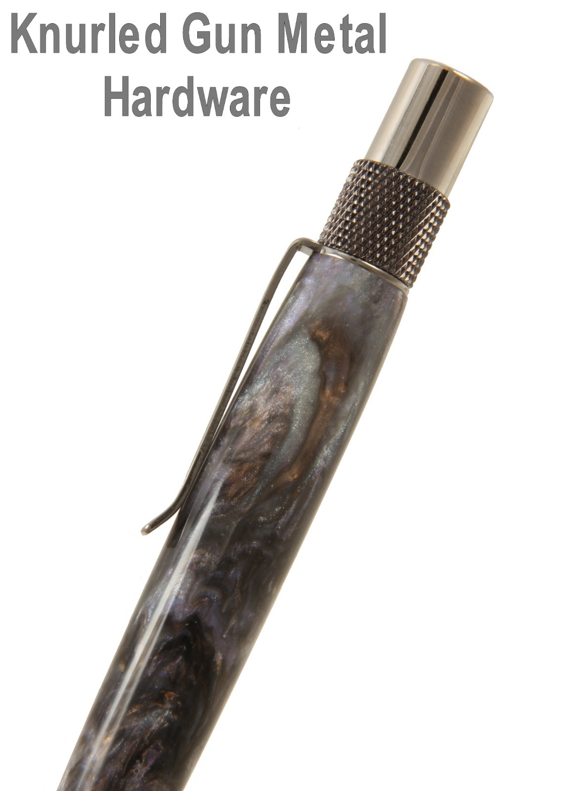 Dura Click .07mm Pencil / Gun Metal Hardware & Purple Haze Body / N86
