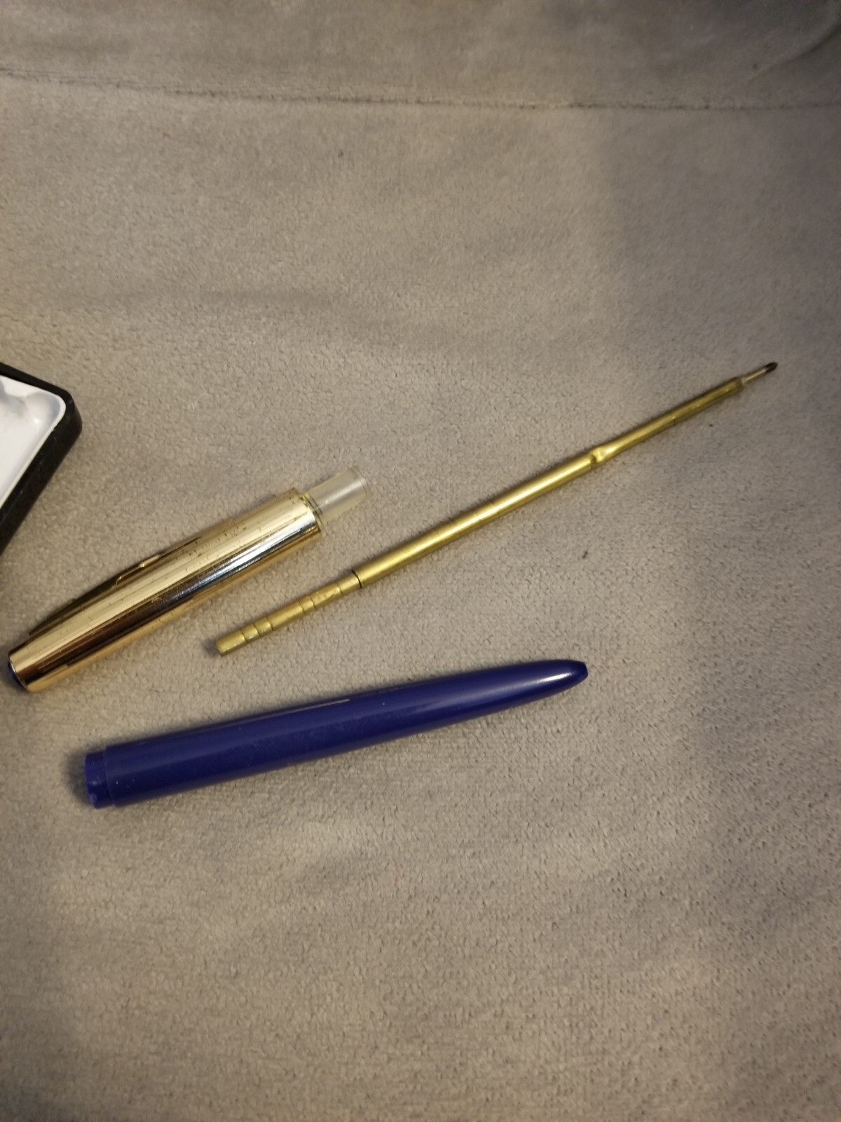Vintage 60’s Eversharp Ball Pen & Pencil Set- Bank Advertising – Original Box
