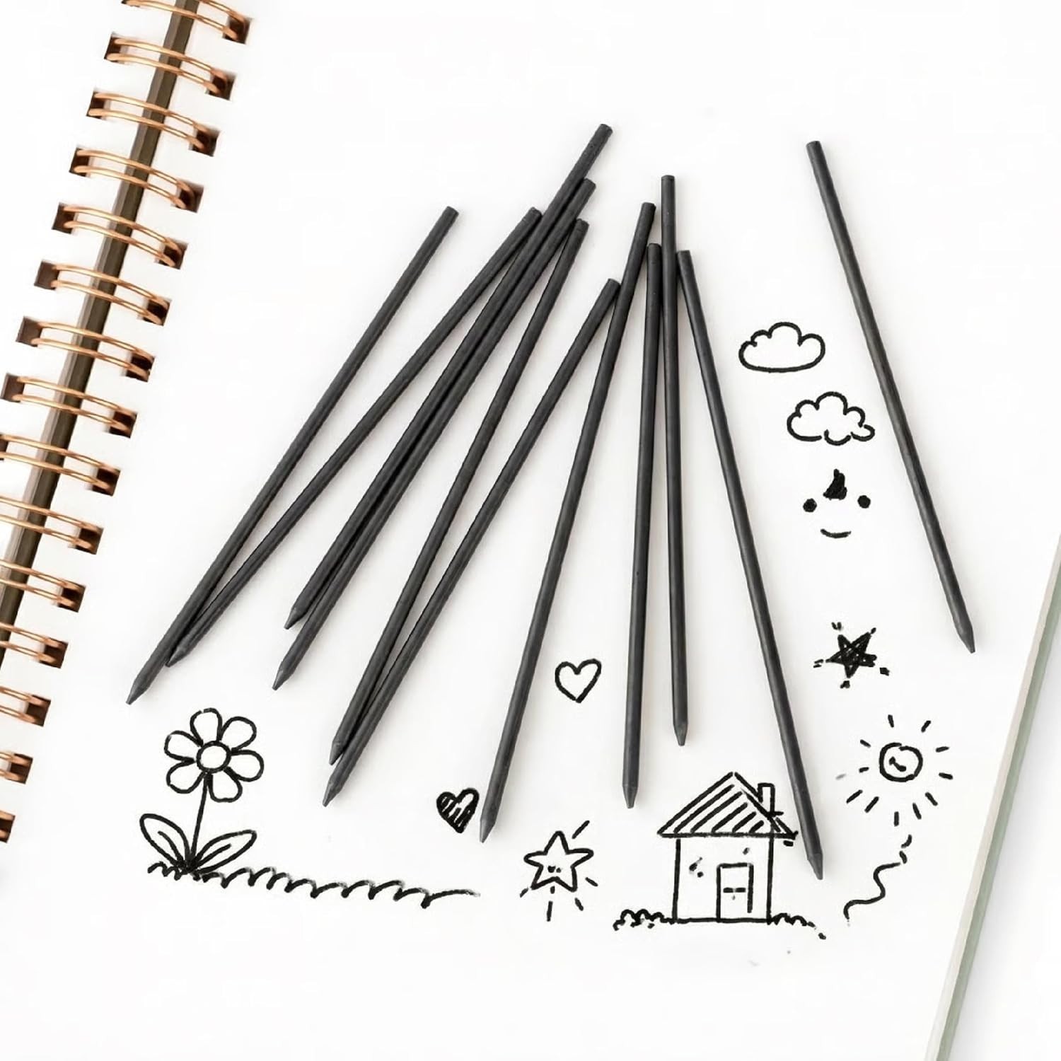 2.0 mm Mechanical Pencil Lead Refills, 48 Pack – Bold 2B for Precision Writing