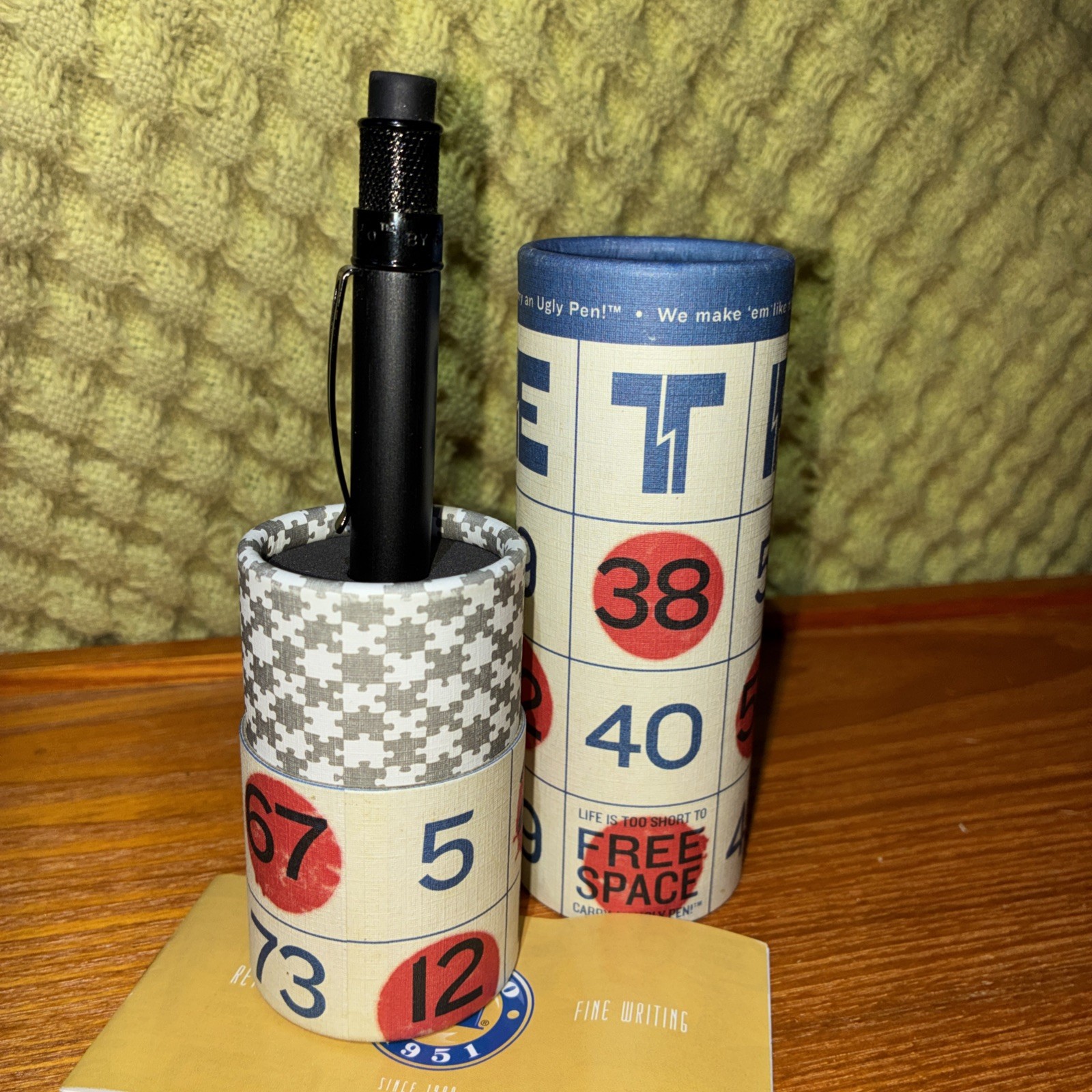 Retro 51 Stealth Tornado Mechanical Pencil in Black – 1.15 mm – NEW