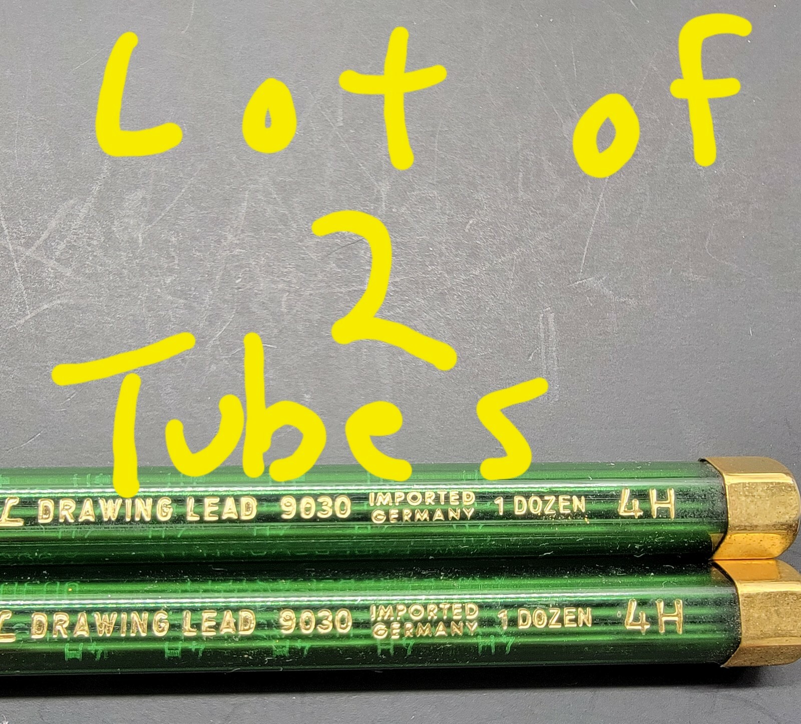 A.W. FABER CASTELL LEAD 9030 4H / 2 TUBES 24 STICKS