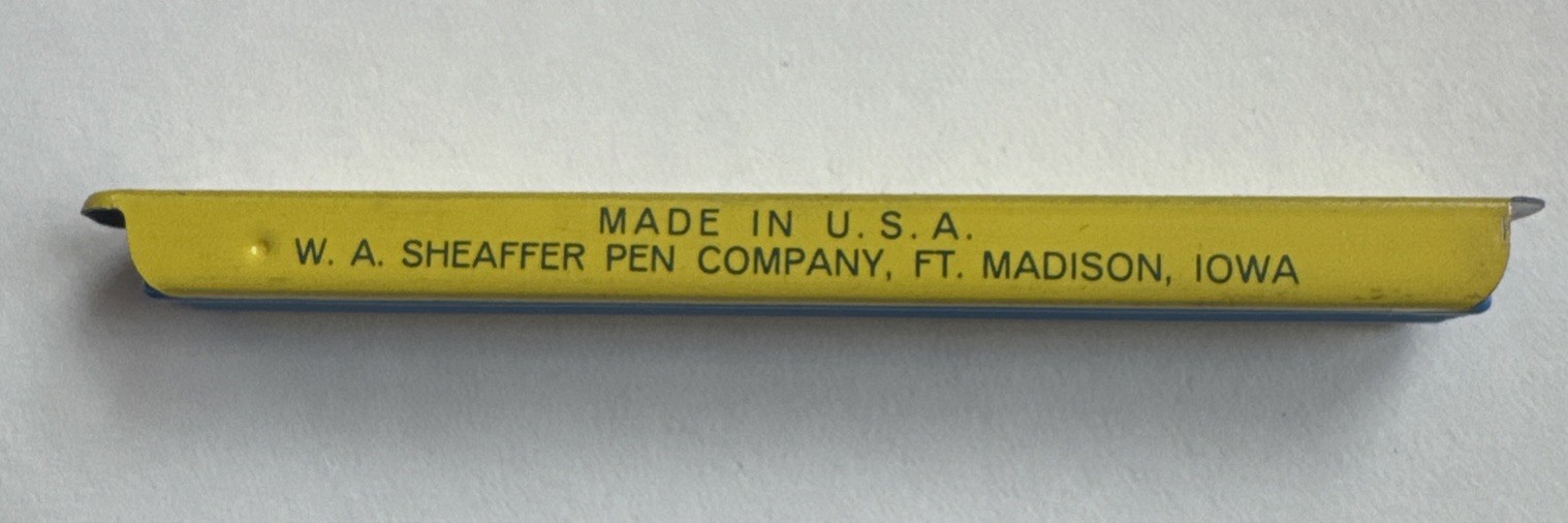 NOS Vintage Sheaffer’s Fineline Mechanical Pencil Thin Leads Soft-Black, F15