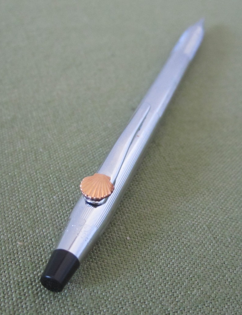 Vintage Cross Century Mechanical Pencil -Shell Oil Logo- Twist Mechanism- USA