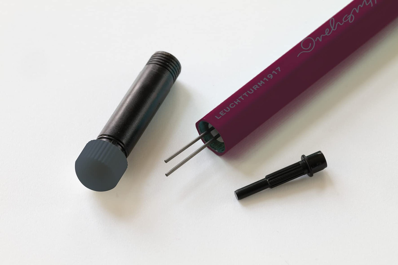 Drehgriffel Nr.2 Mechanical Pencil Retro Hexagonal Design Black 0.7mm Lead