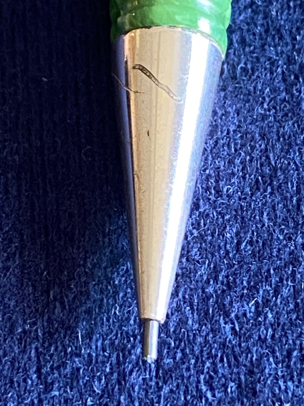 WESTERN PENCIL CO Los Angeles Jade Green Celluloid Mechanical Pencil 1920’s/30’s