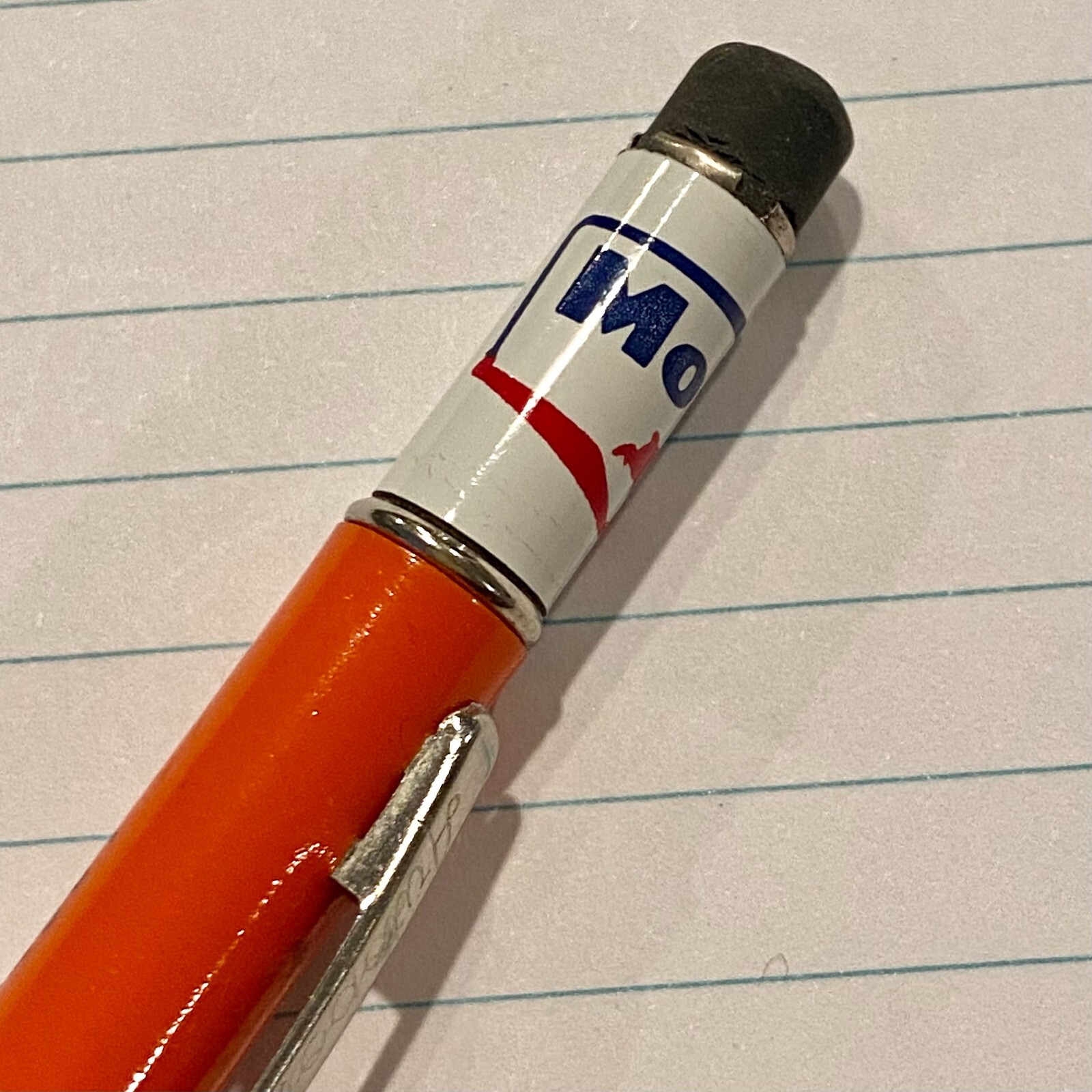 Vintage Autopoint No. 130 Model Mechanical Pencil Mobil Oil Oklahoma City