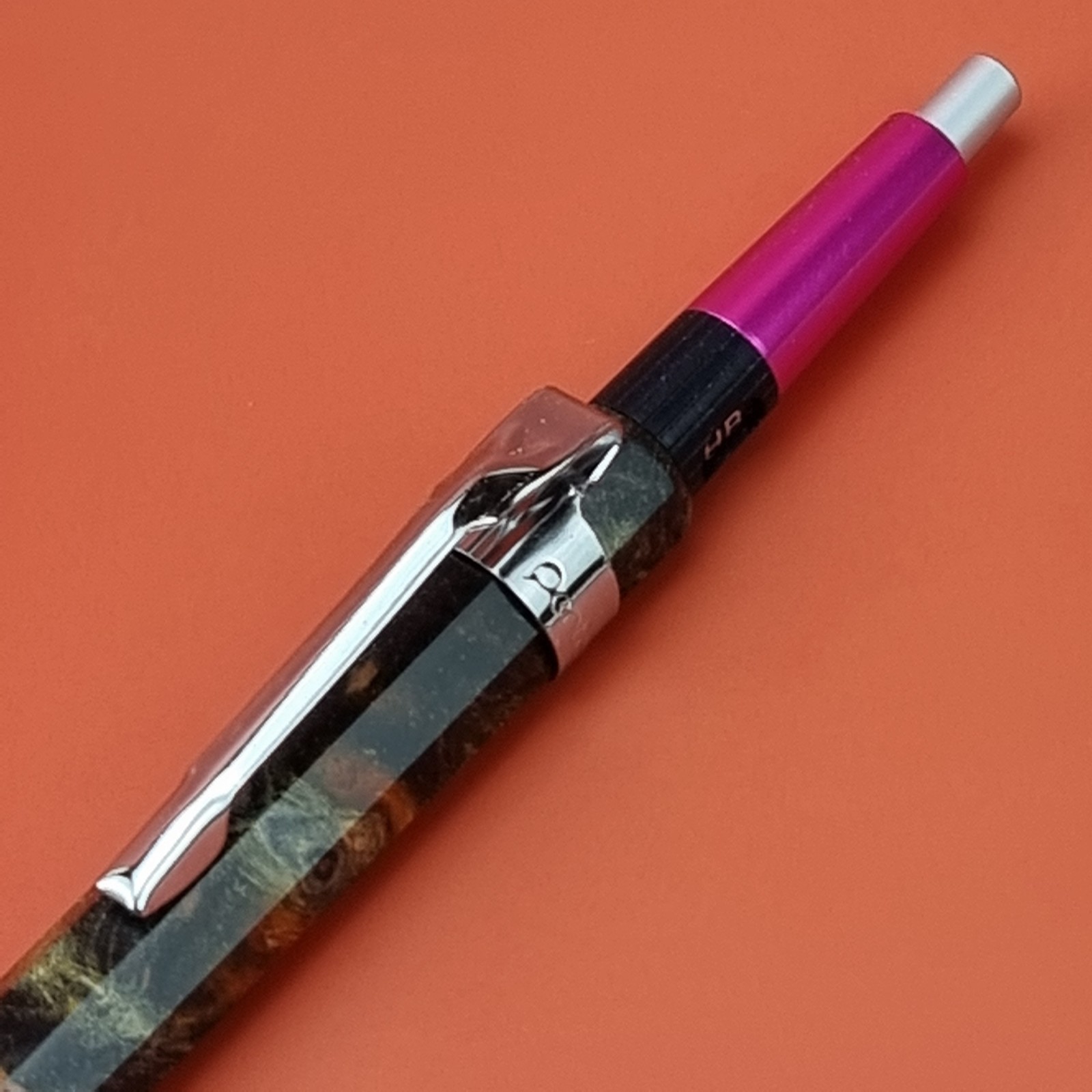 Hand Crafted Pentel PG5 Mechanical Pencil with Octagonal Maple Berl