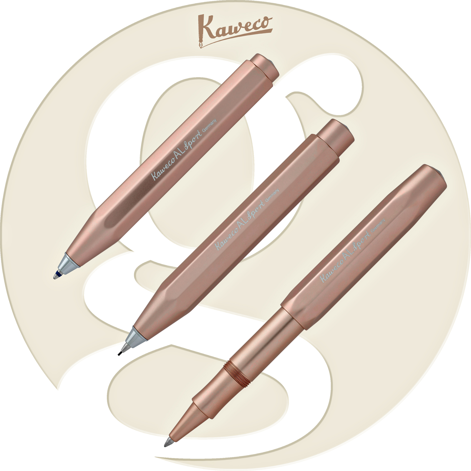 Kaweco AL Sport Mechanical Pencil – Rose Gold – .7mm – 10001577 – New In Box