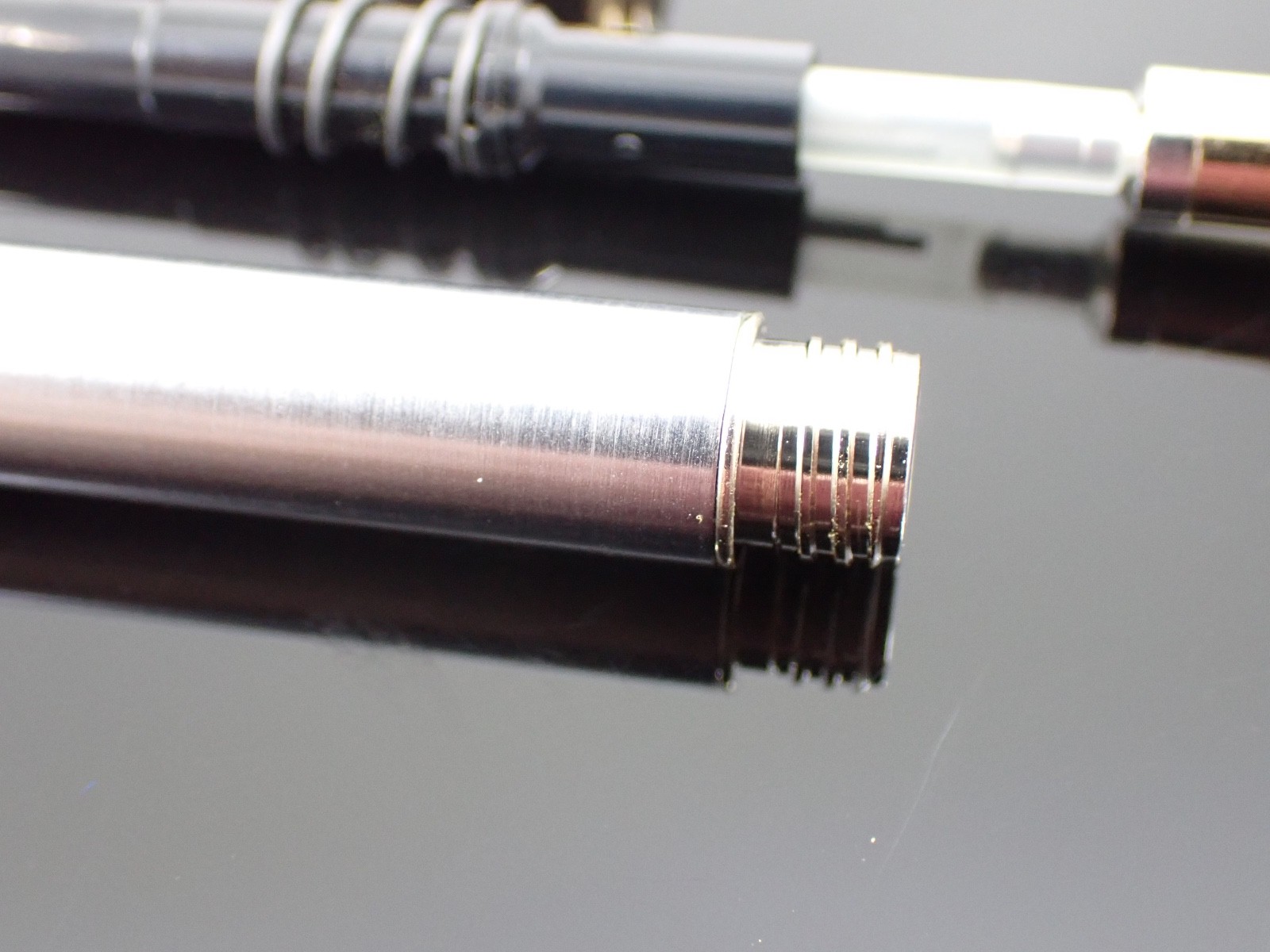 Sheaffer USA Mechanical Pencil • 0.7mm • Stainless Steel & Gold Trim • Vintage