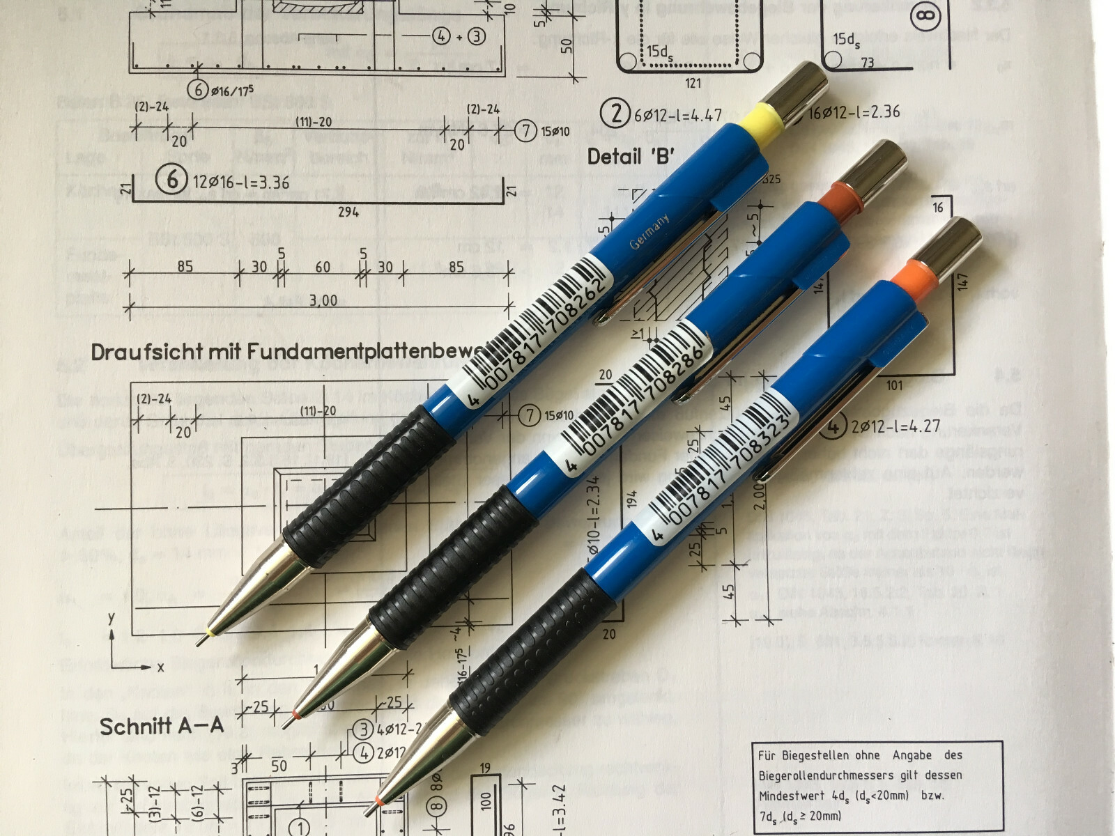 Three Vintage Mechanical Pencils STAEDTLER MARSMICRO 0.30/0.35 & 0.50 & 0.90 mm