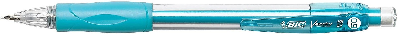 BIC MV11BK Velocity Original Mechanical Pencil, .9mm, Turquoise