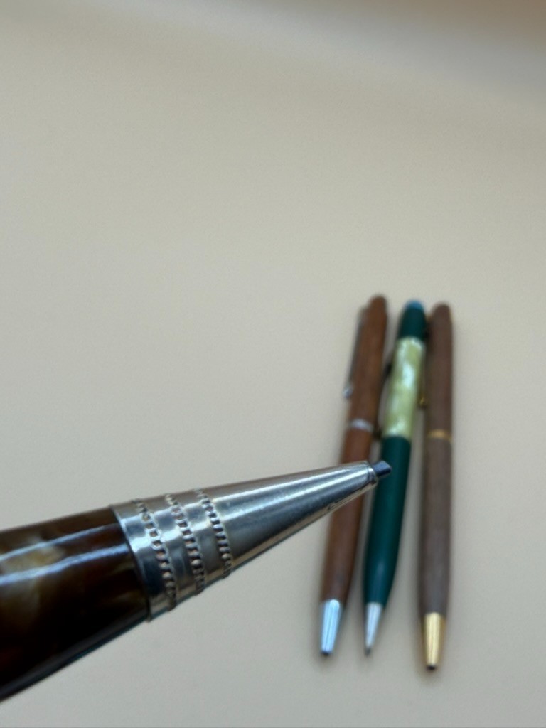 Vintage Sheaffer Hallmark Wood Mechanical Pencil Pen Lot 4