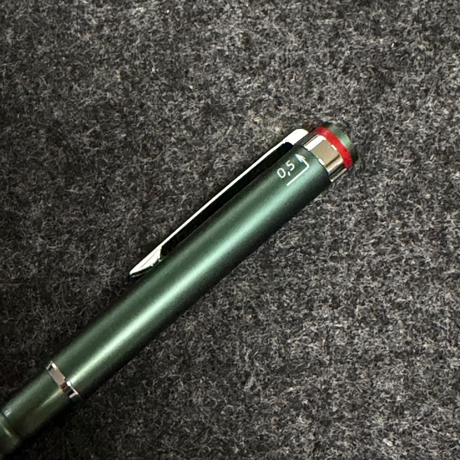 rOtring Esprit Telescopic Pencil 0.5mm Metallic Dark Green NOS New