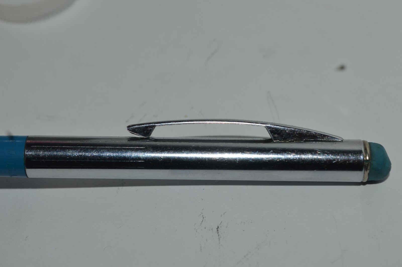 Sheaffer STYLIST Mechanical Pencil 0.9mm Blue Barrel Made In USA Circa 1960’s