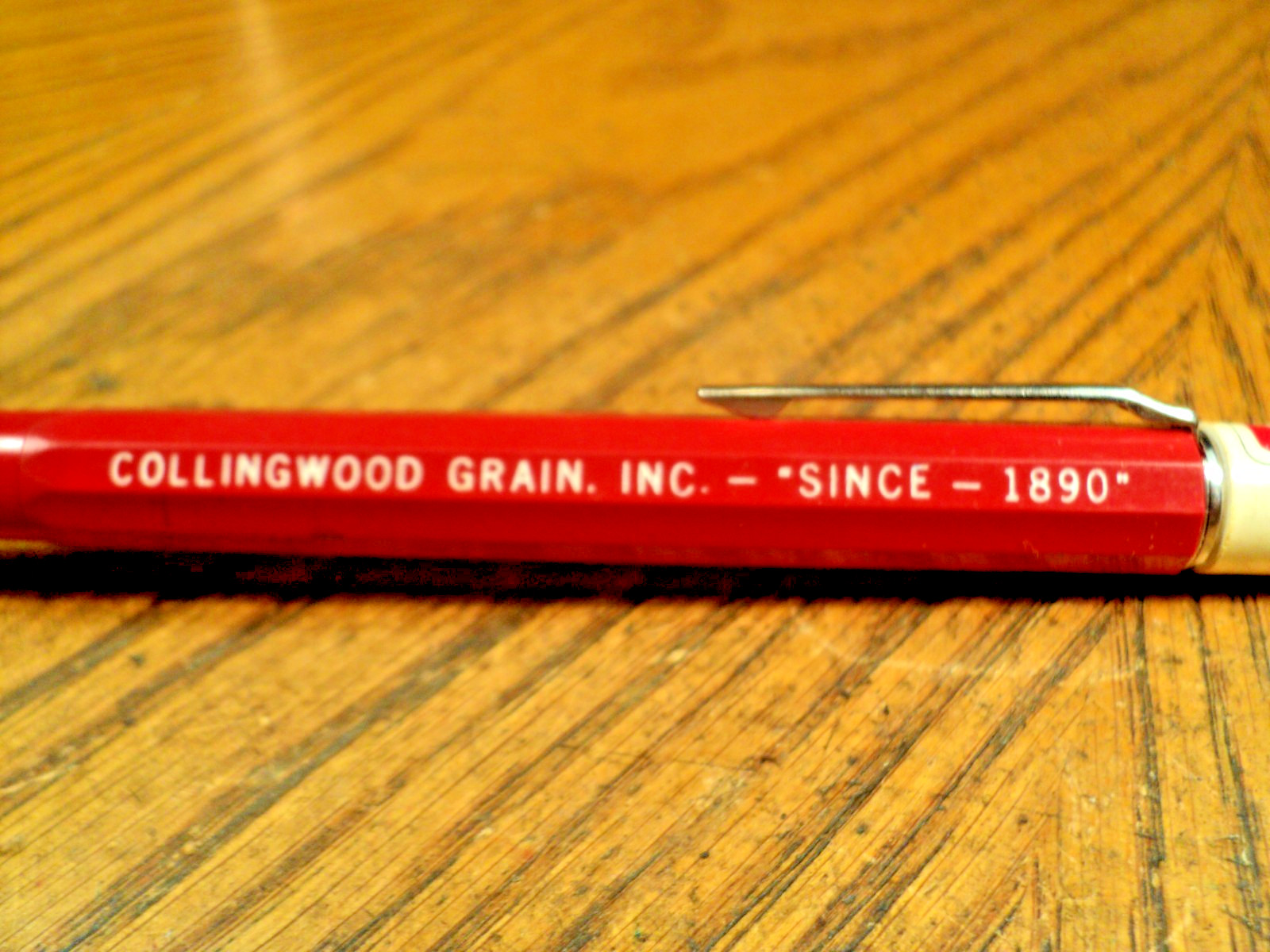 Vintage Autopoint Mechanical Pencil Collingwood Grain, Inc. 5-3/4″ Long