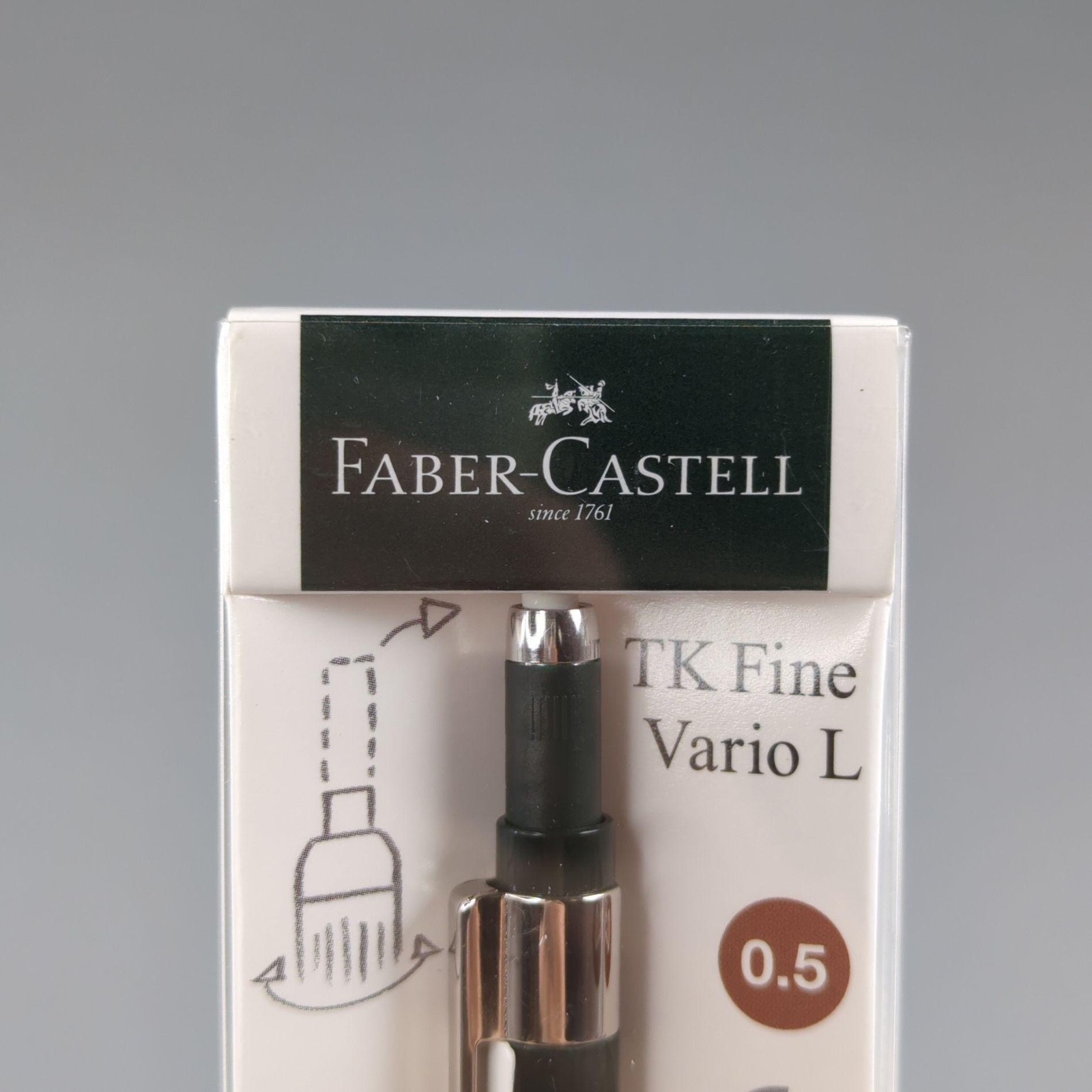 Faber-Castell TK Fine Vario L Mechanical Pencil 0.5mm HB Lead German Write 🇺🇸