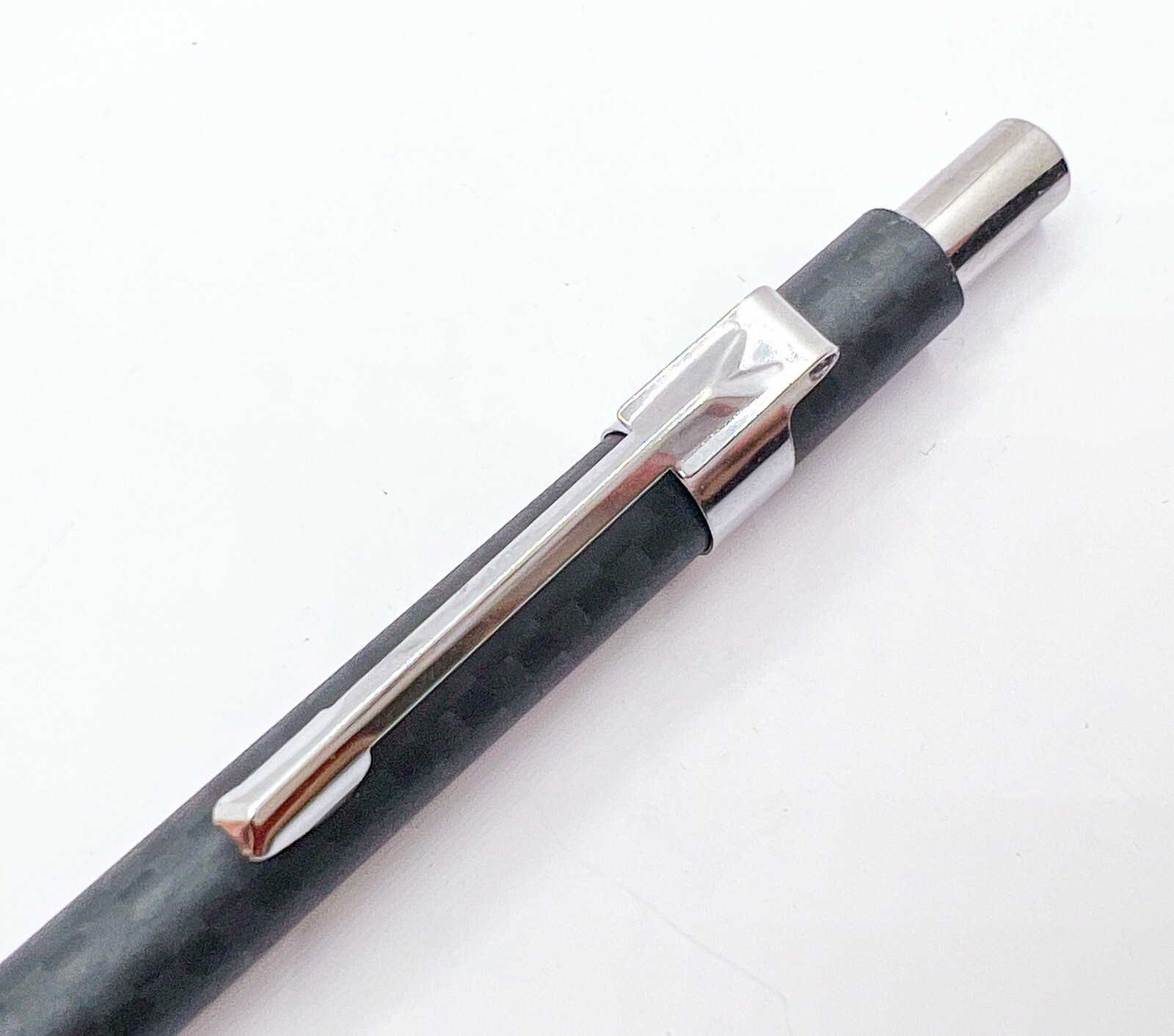 New carbon fiber MECHANICAL PENCIL 0.9 0.9mm Push Drafting Fully Functional