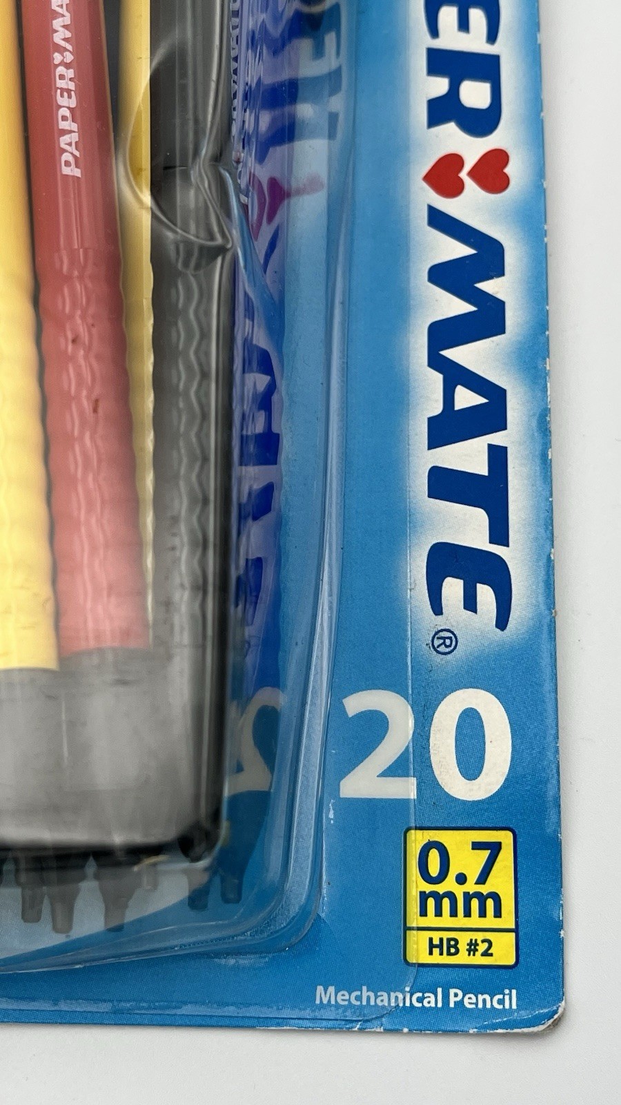 Paper Mate Click Mechanical Pencils 0.7 mm HB #2 NEW SEALED 20 Pack