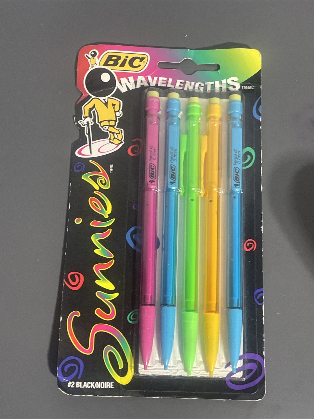 Rare Vintage Bic Wavelengths Sunnies Mechanical Pencils New 90’s