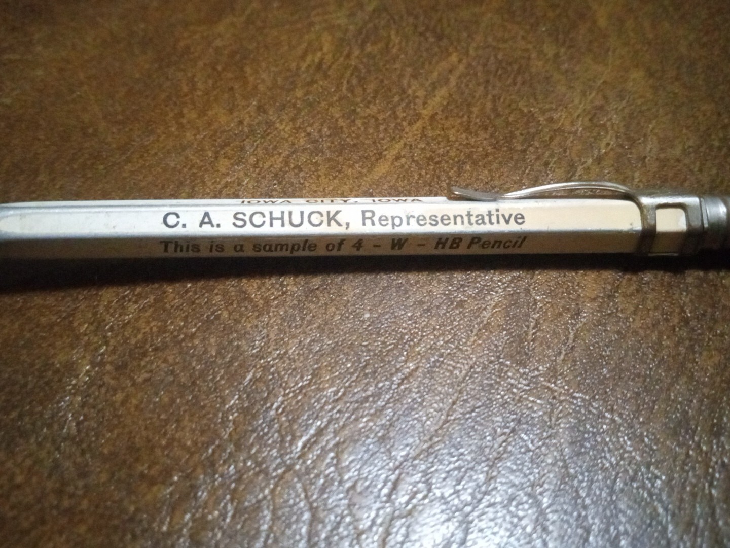 Vintage ADGIF Mechanical Pencil USA Advertising Works Great Nice Condition Rare