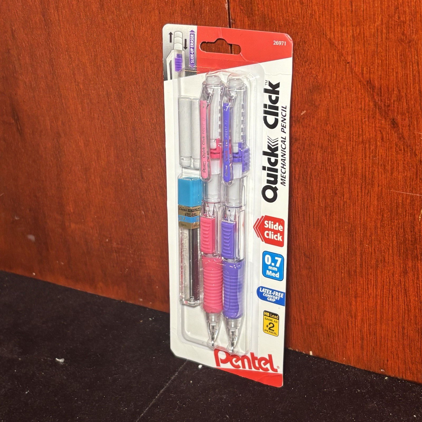 Pentel Quick Click 5 Piece Mechanical Pencil Set Assorted Colors 2 Pack