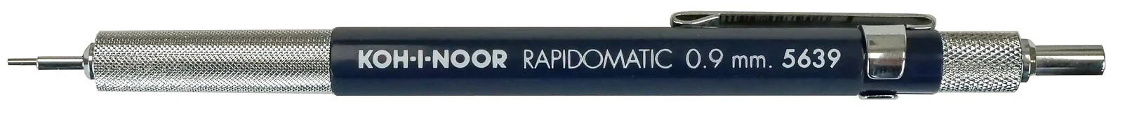Koh-I-Noor Rapidomatic Mechanical Pencil .9mm lead, Blue, #5633, ***BRAND NEW***