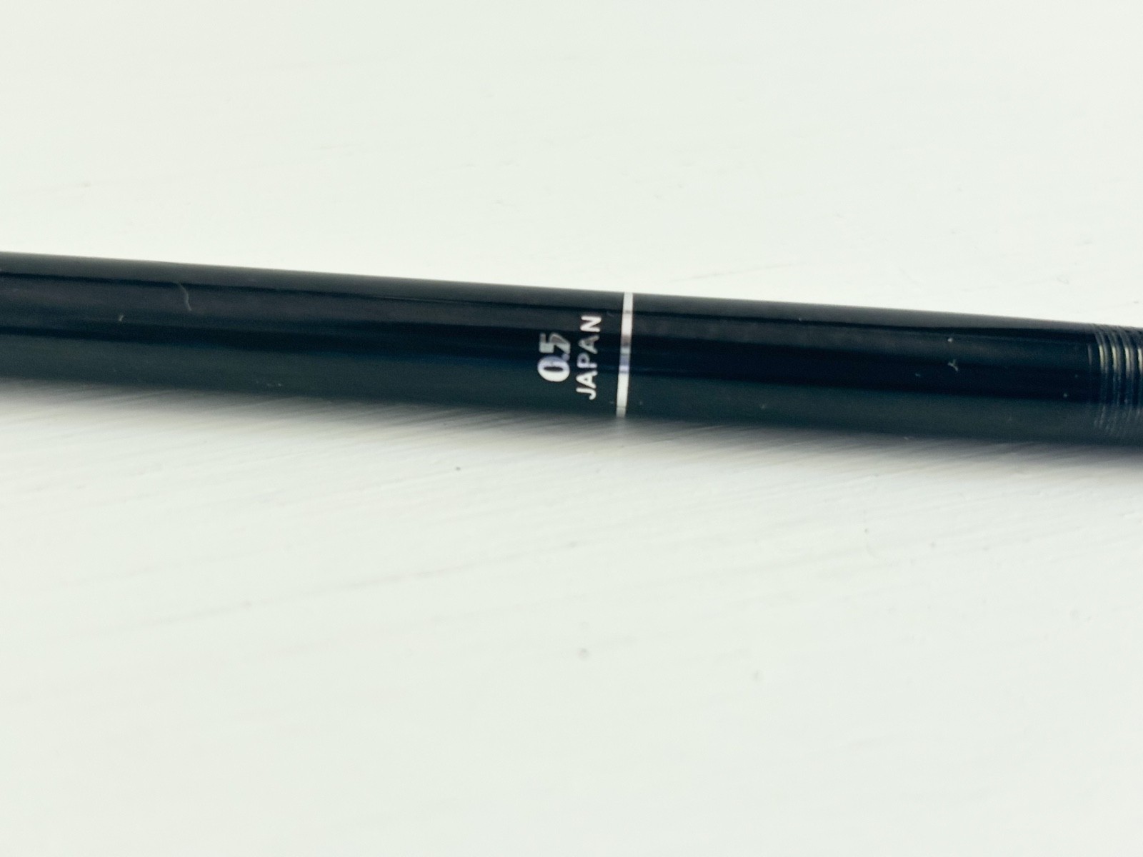 Pentel Japan Vintage 1980s Metal Barrel Mechanical Pencil Chrome Details .5mm