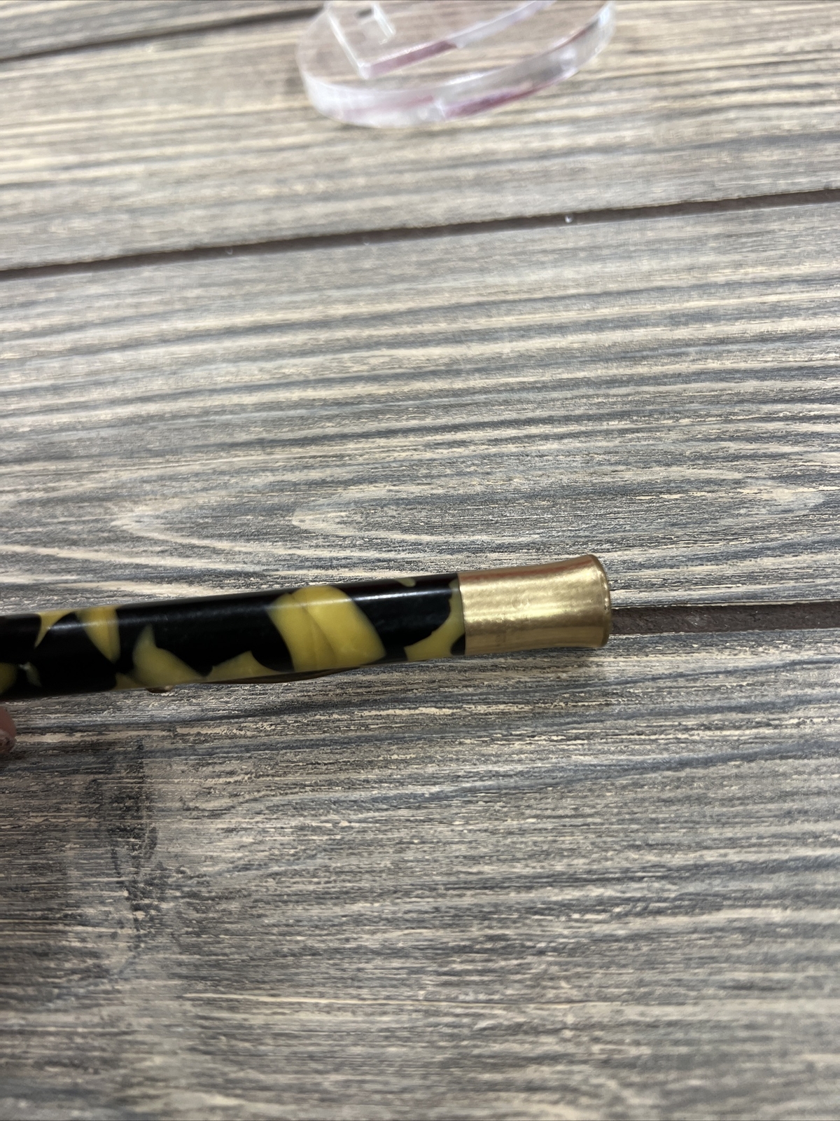Vintage Sheaffer’s Lifetime Mechanical Pencil Gold Filled Black Gold Marble