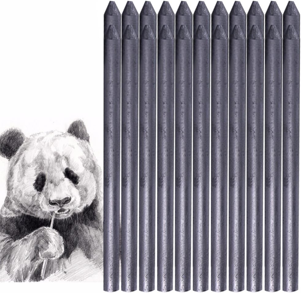 30 Pcs HB 2B 4B 6B 8B Lead Refills Graphite Drawing 6 Count (Pack of 5), All