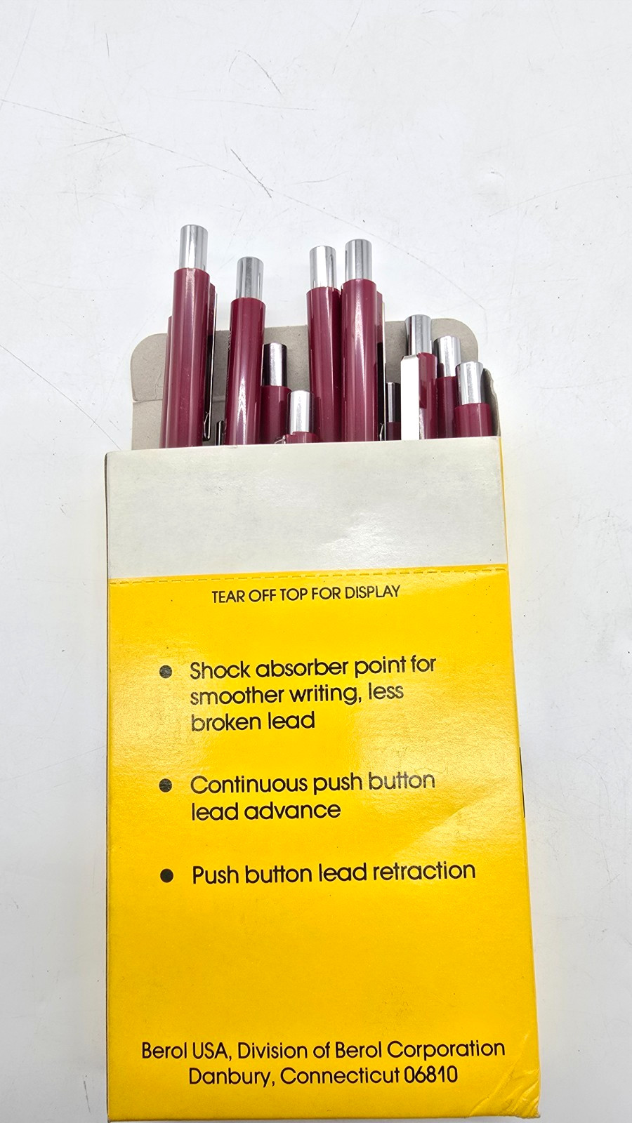 VTG Berol Automatic TL7 0.7mm (12) Mechanical Drafting Pencil Japan NOS in Box