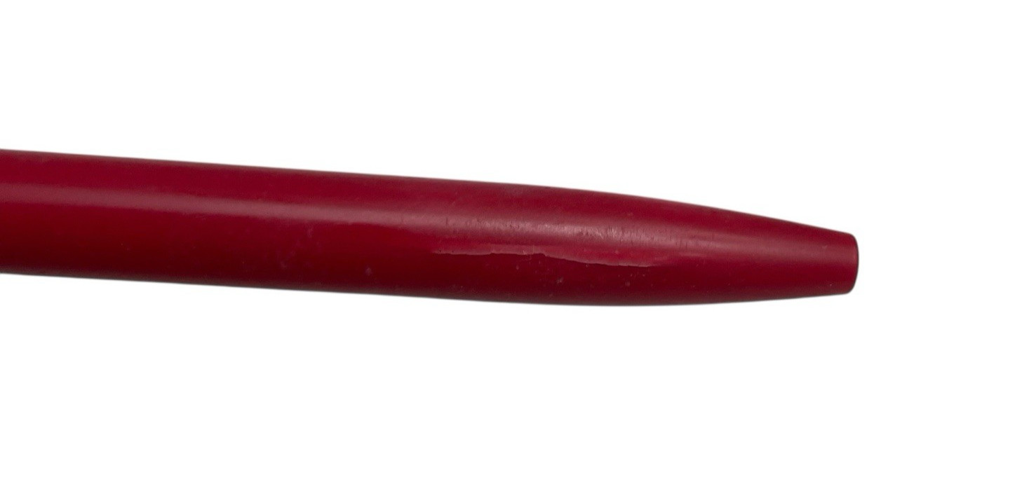 Vintage 3m Mechanical Pencil Red Grease Crayon Leads Twist Action Advertising