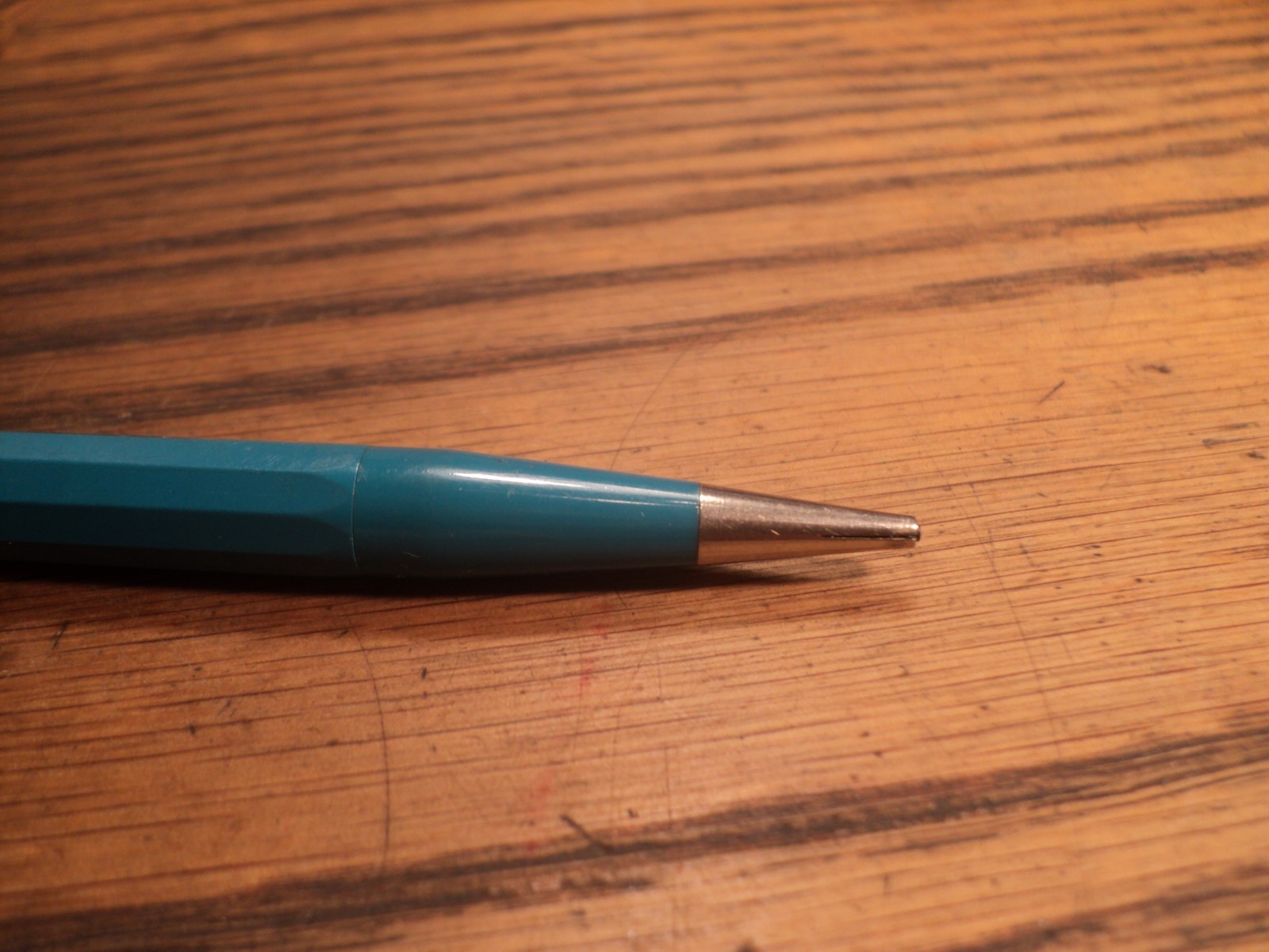 Vintage Autopoint Mechanical Pencil Blue Body & Tip 5-1/2″ Long USA A