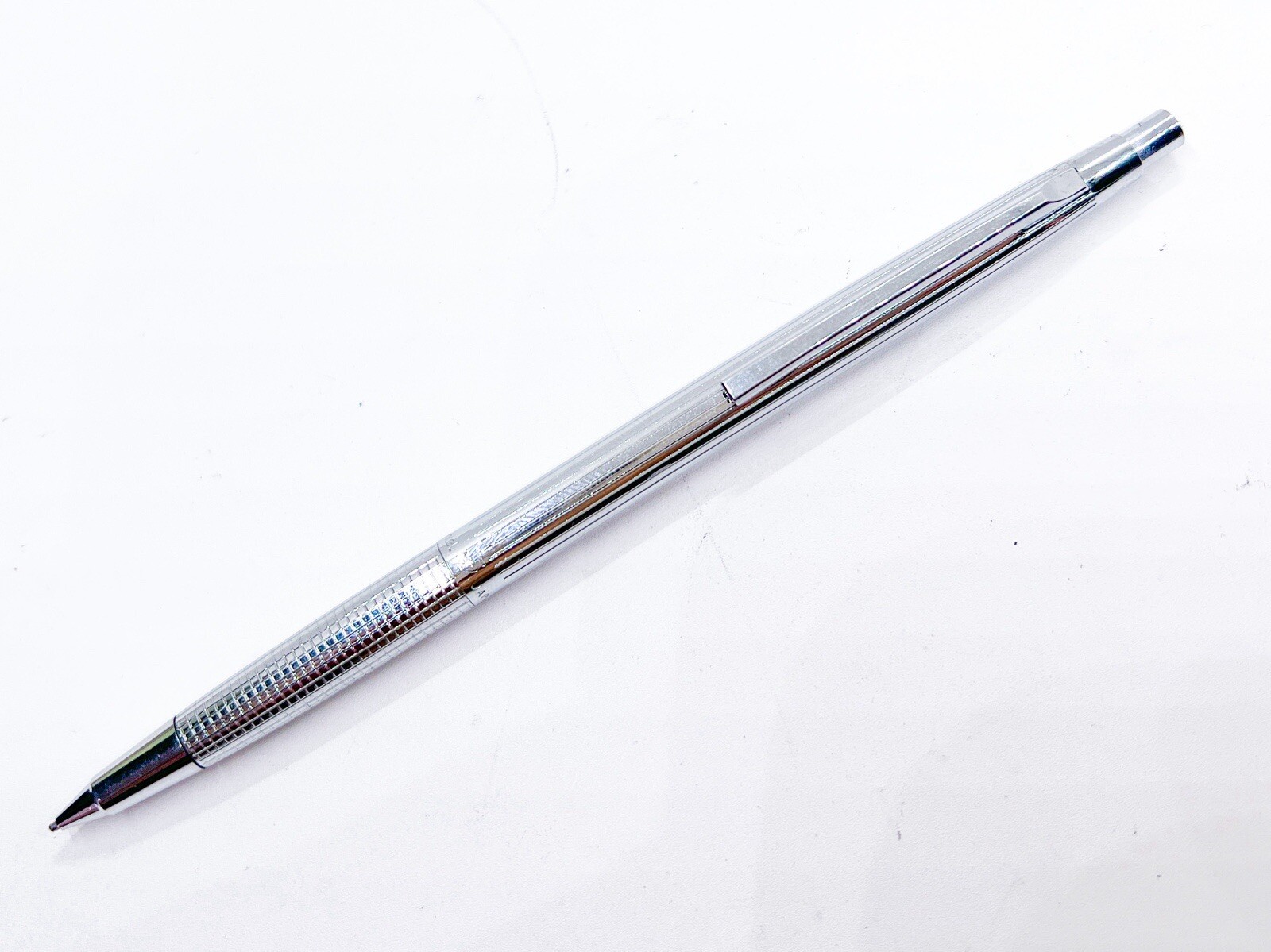Vintage Pentel PS1045 Mechanical Pencil 0.5mm Slim Sliding Sleeve Japan
