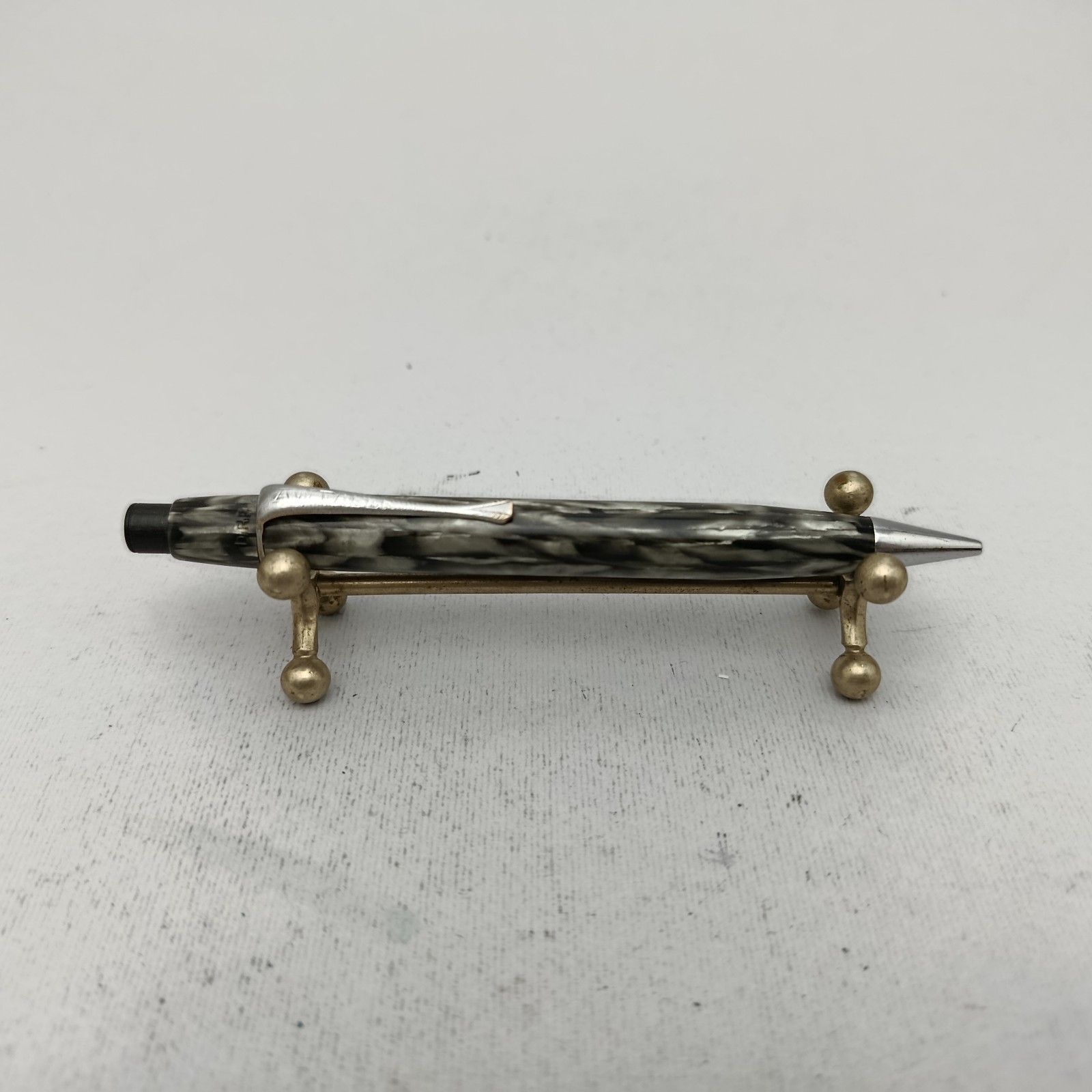A.W. Faber Castell Automatic Pencil D.R.P. Marble Celluloid 1.18mm Lead Antique