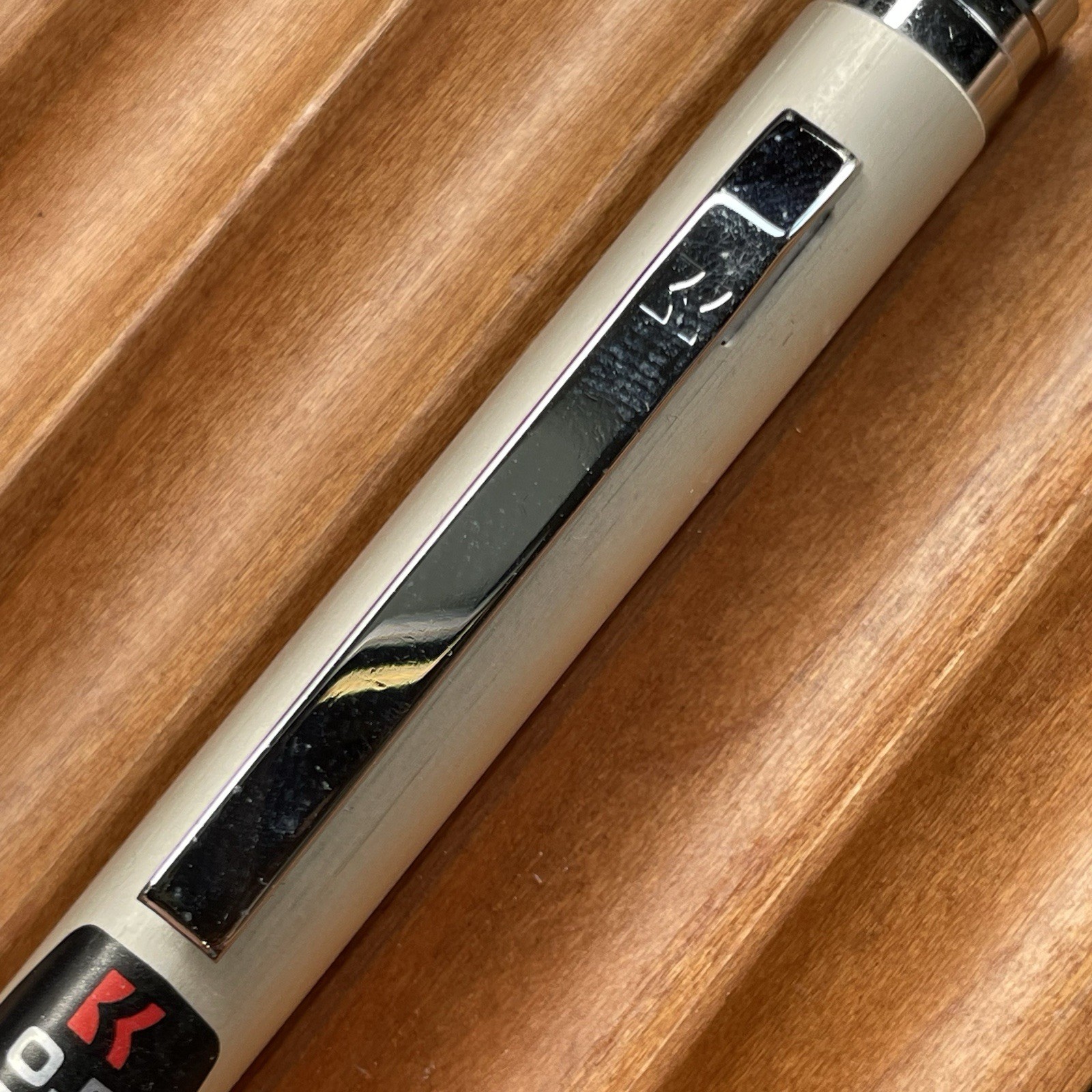 Kokuyo Mechanical Pencil PS-1 Body Knock Brushed Barrel 0.5 mm Made in Japan