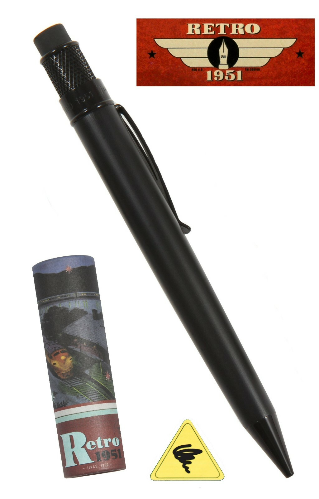 Retro 51 Stealth Vintage Metalsmith 1.15 mm Mechanical Lead Pencil #VRP-1701
