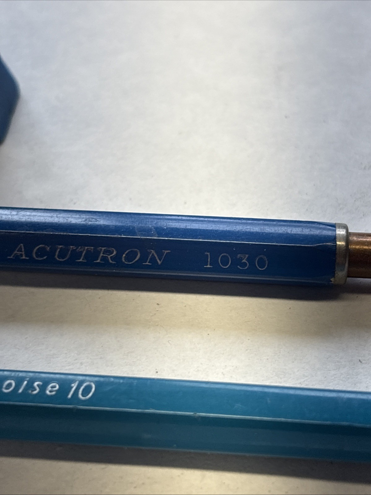 EAGLE Turquoise Prestomatic 3377, EAGLE Turquoise 10, Fullerton Acutron 1030.