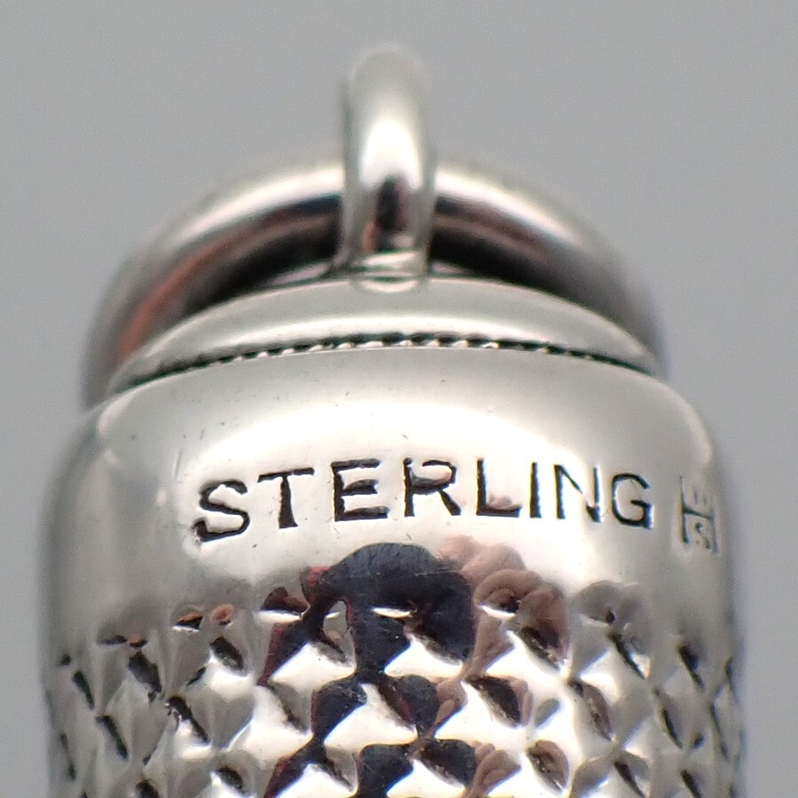 Retractable Pencil Sterling Silver Mono HK