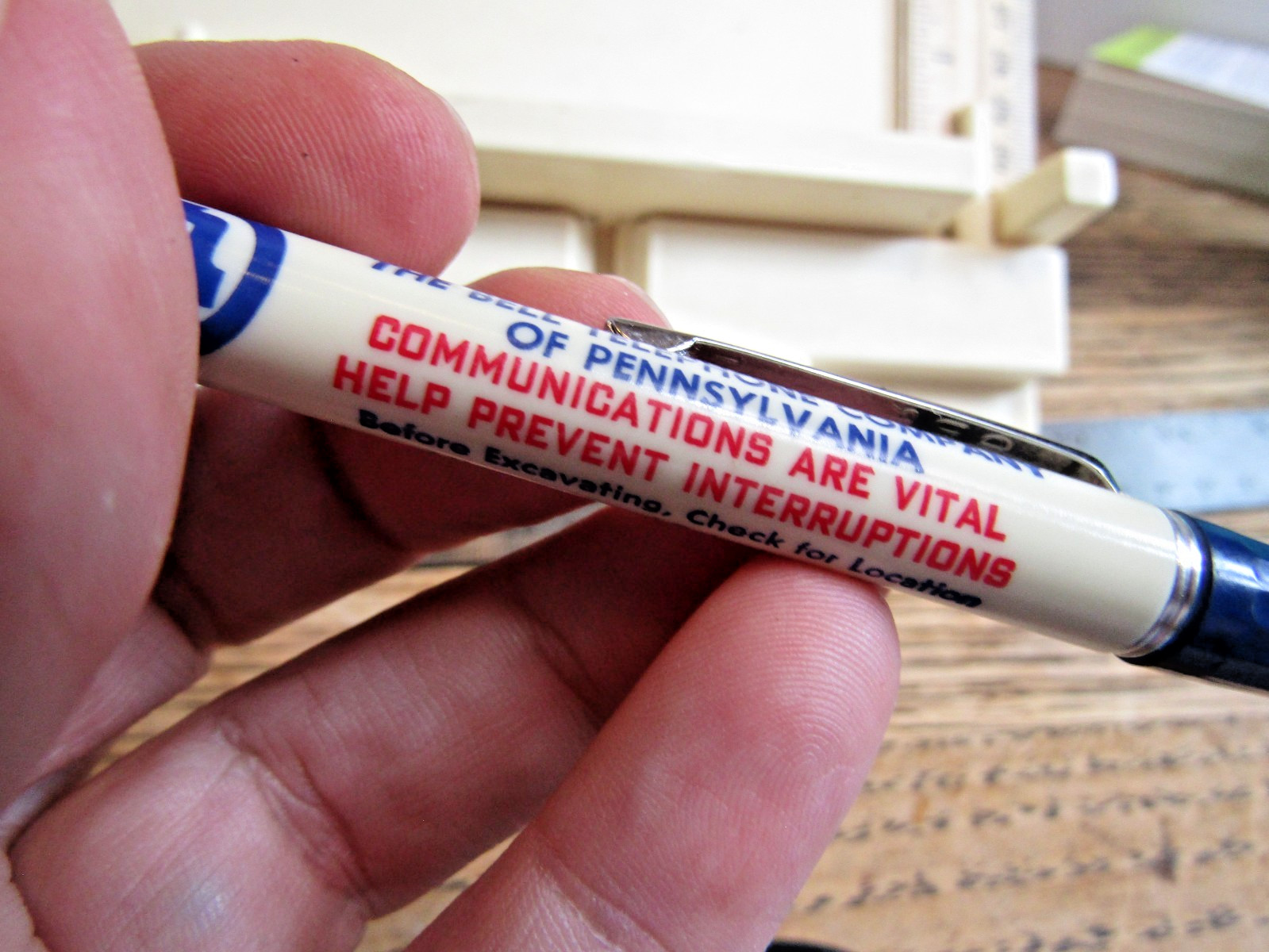 VG 1970’s The Bell Telephone Company Of Pennsylvania Durolite Mechanical Pencil