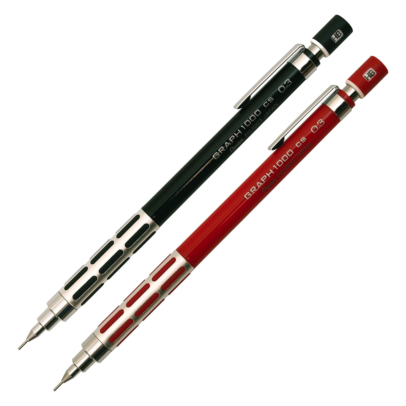 0.3mm Red Mechanical Pencil Graph 1000 CS Fine Writing Instrument from Japan