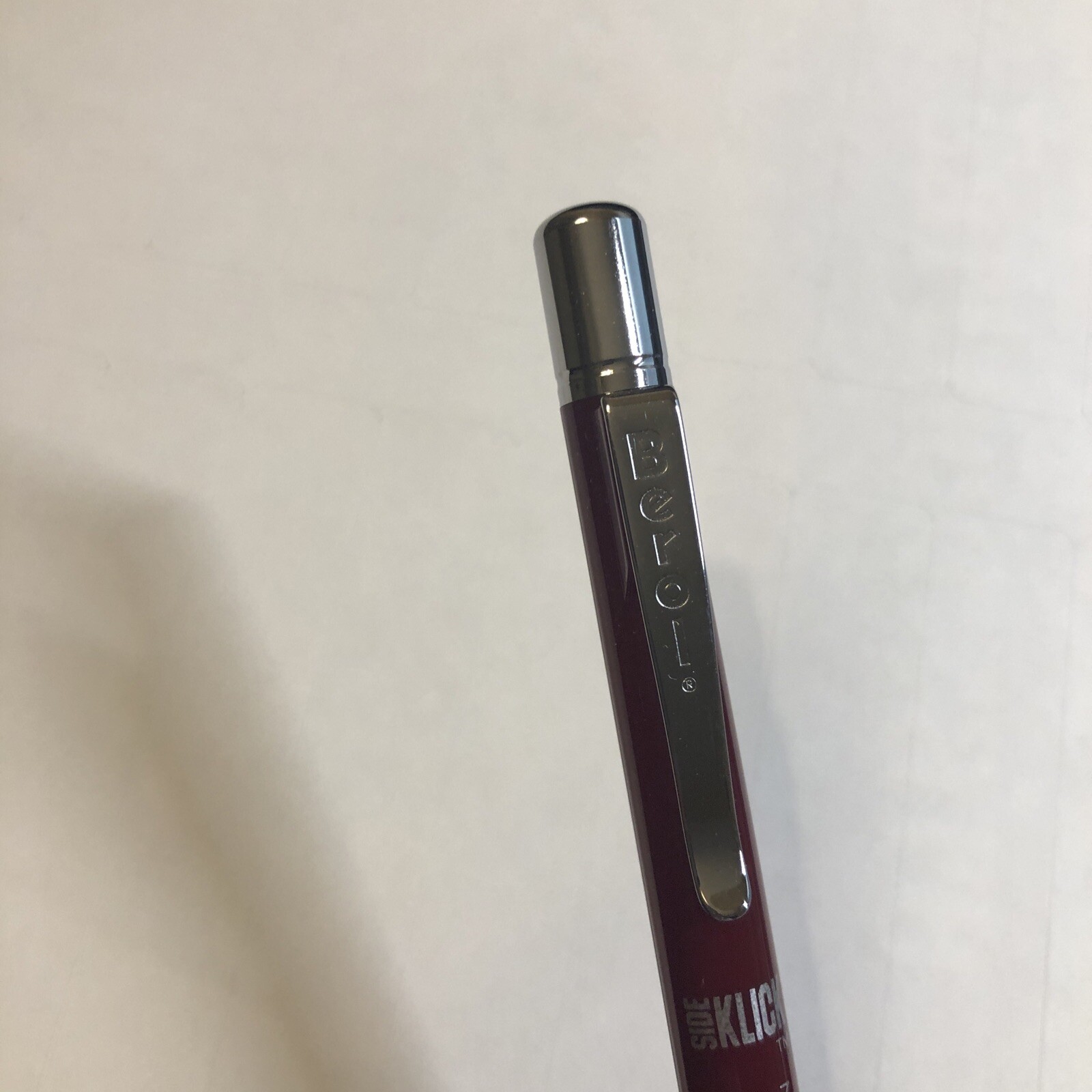 Berol Automatic Pencil Side Klick Vintage 1992 – 1 Pencil Maroon Barrel 0.7 mm
