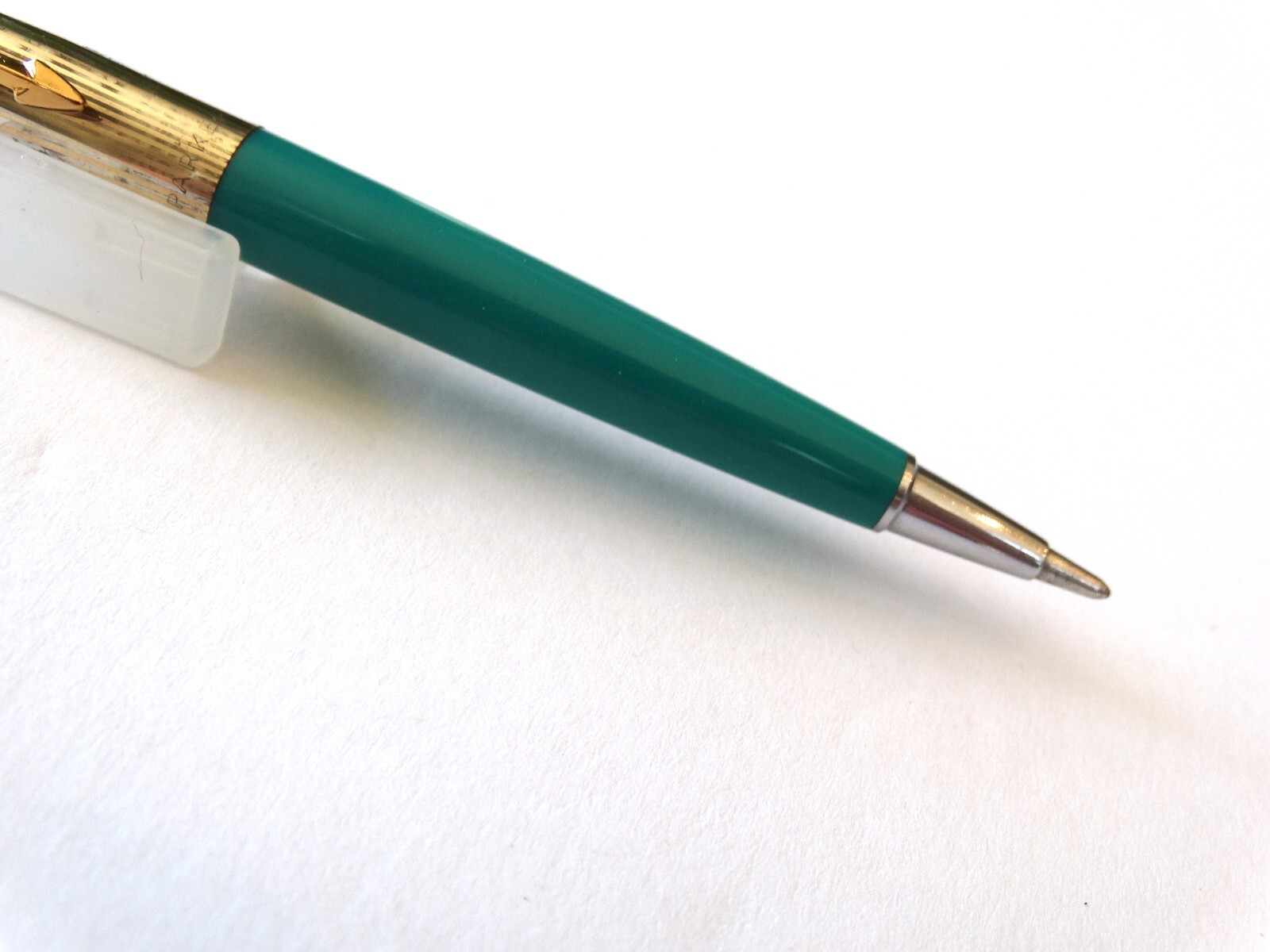 PARKER 61 VINTAGE 12K GOLD FILLED TOP LL PENCIL IN BLUE WITH GOLD TRIM – MINT