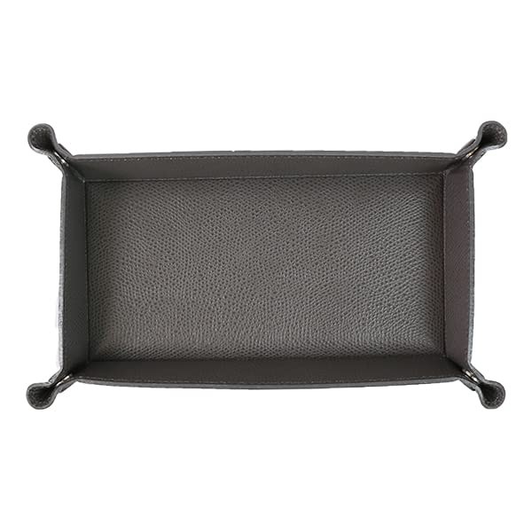 Itoya Color Chart: Genuine Leather Valet Tray 84 Anchor Gray Japan
