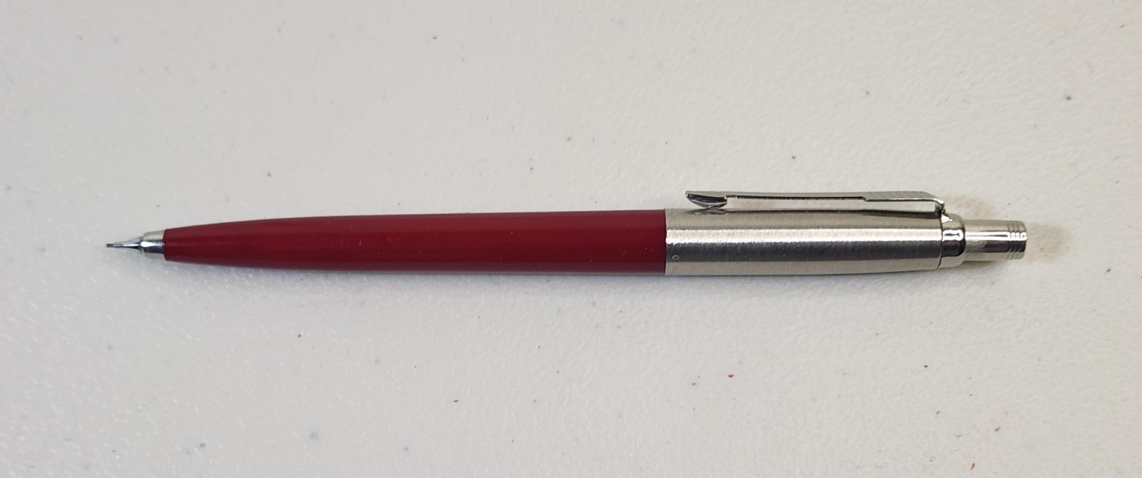 Vintage Parker Mechanical Pencil Maroon & Steel