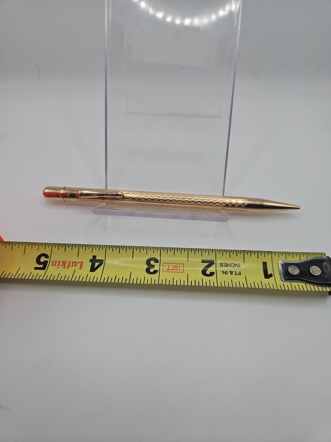 Vintage Conklin 10k Rolled Gold Mechanical Pencil Patent 1920