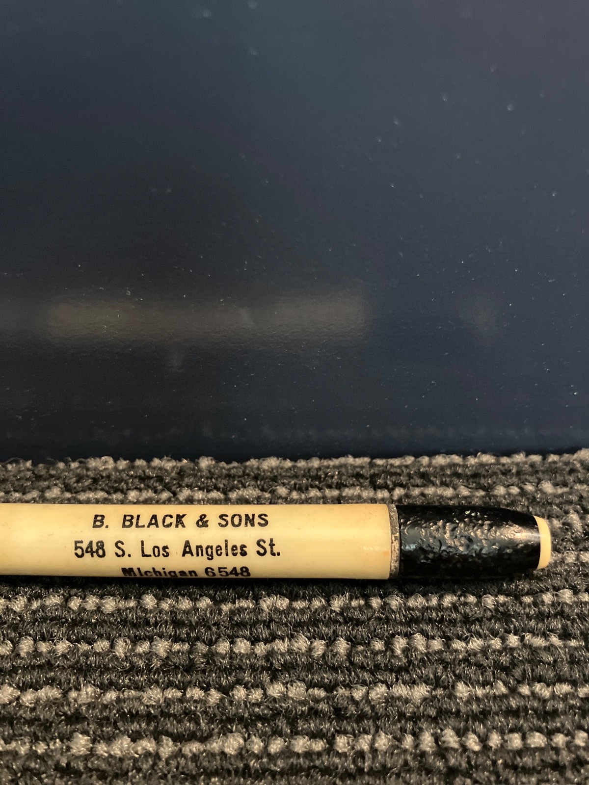 MECHANICAL PENCIL – B. BLACK & SONS LOS ANGELES CALIFORNIA – PERPETUAL CALENDAR